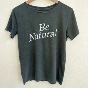 Billabong Women’s Be Natural Dark Weathered Gray Tee Size Small